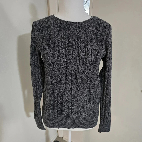 St. John's Bay Tall Womens Crew Neck Long Sleeve Pullover Sweater - Picture 2 of 5